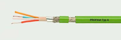 Cable PROFINET verde de cuatro hilos